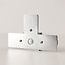 Connecteur en T pour rail monophasé - marron