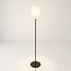 Lampadaire en verre blanc - Karsten