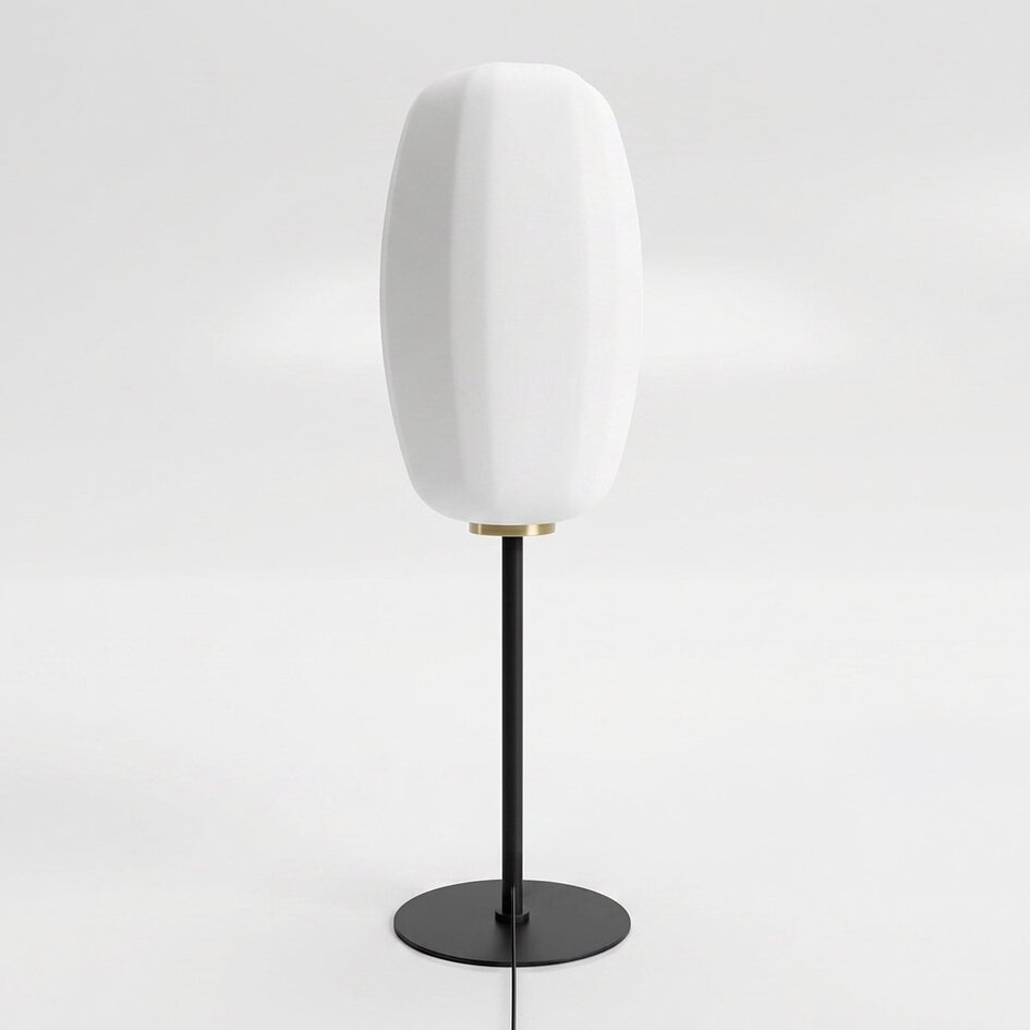Lampe de table avec verre blanc - Kalisto