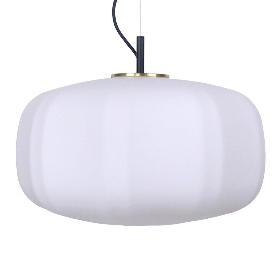 Suspension en verre blanc - Kozma