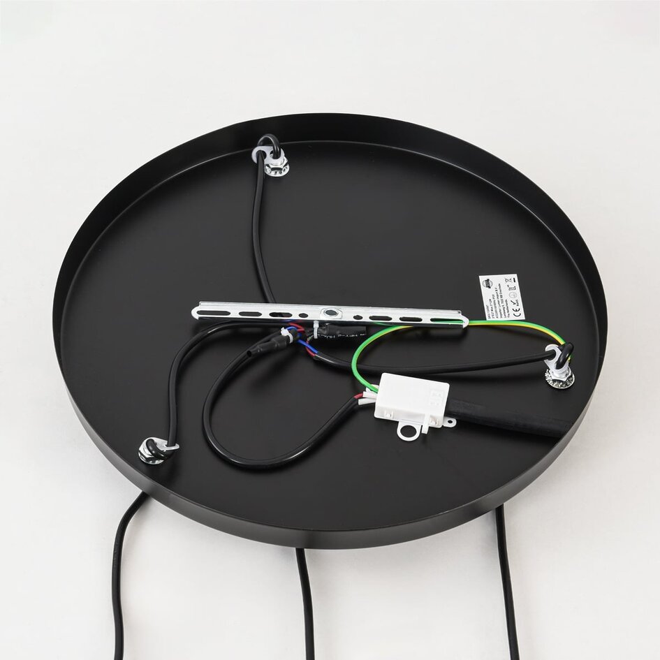 Hanglamp 3-lichts met verschillende kleuren glas - Loiza