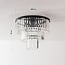 Plafonnier luxueux Royce - verre clair
