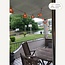 Prikkabel kap in rotanlook - donkere houtkleur