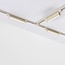 Système de Rails monophasé de 1,5 mètre avec Spots sur rail Nexu 3000K - beige