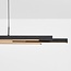 Design hanglamp zwart met 3-staps dimmer - Liana