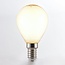 E14 dimbare LED lamp met melkwit glas 4,5W 2700K