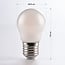 Ampoule LED E27 Ø45 mm variable sur 3 niveaux en verre blanc laiteux 4,5 W 2700 K