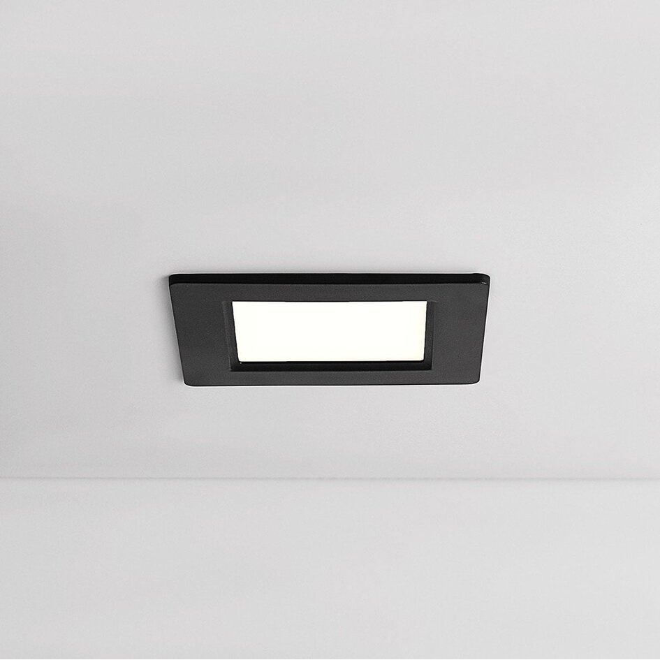 Spot downlight carré 6W avec commutateur CCT 3000K/4000K6500K - 120 x 120 mm