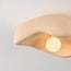 Plafondlamp Ishi met steeneffect - zandbeige