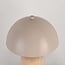 Lampe de table Celestine à pied en céramique à effet calcaire