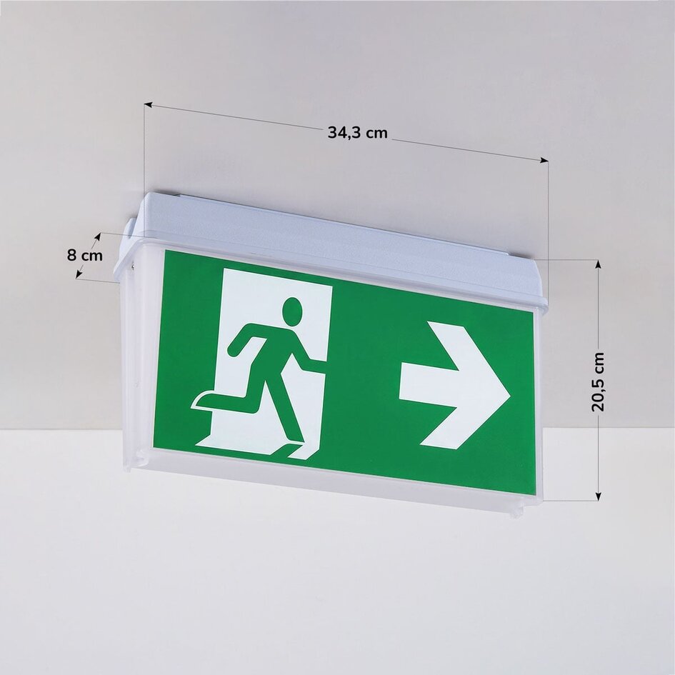 Eclairage de sécurité en saillie double face - LX005