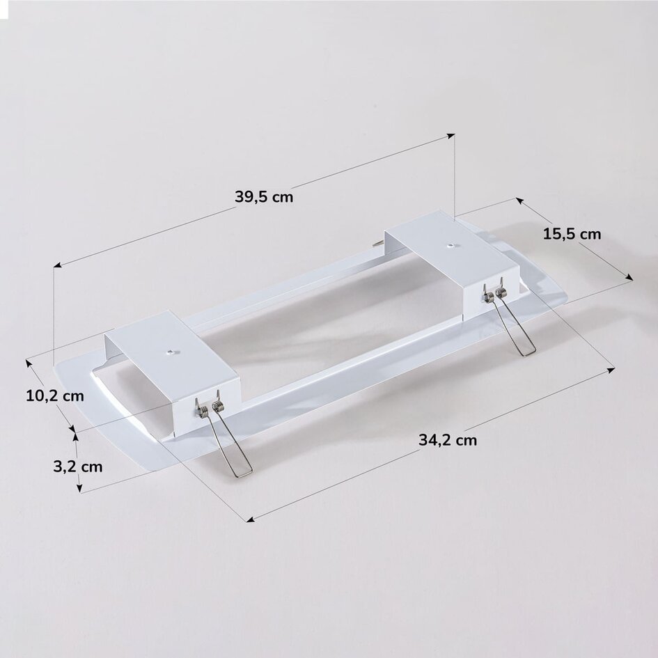 Inbouwframes voor opbouwarmaturen
