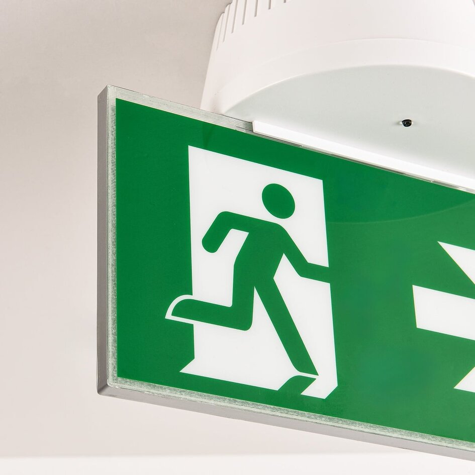 In- en opbouw noodverlichting LXL-MM