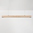 Hanglamp Romee met geïntegreerde LED en travertin (natuursteen)