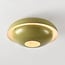 Plafondlamp Ofelia met gelaagde kappen - khaki groen