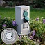 2-voudig buitenstopcontact IP44 met timer - steenlook