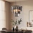 Lampe suspendue de luxe noire - Crystal