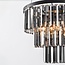 Lampe suspendue de luxe noire - Crystal
