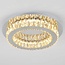 Plafonnier de luxe cristal LED 3 niveaux dimmable - Diamond