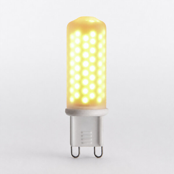 Spot LED G9 dimmable, verre mat 4,2 watts (2700K)
