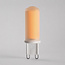 Spot LED G9 dimmable, verre dépoli, 2700K, 4,2W