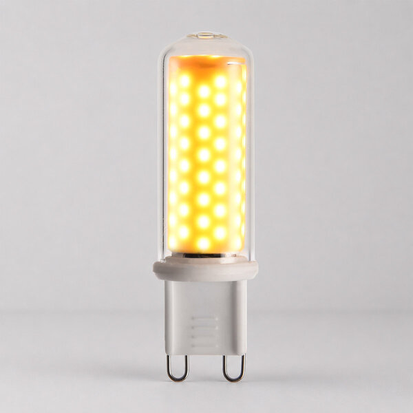 Spot LED G9 dimmable, verre clair, 2700K, 2,2W