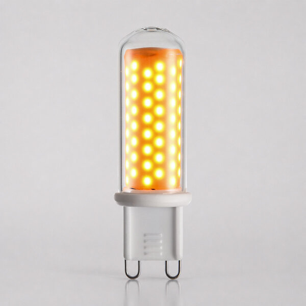 Spot LED G9 dimmable, verre transparent 2,2 watts (2000K)
