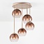 Plafonnier Carat avec verre ombré - beige