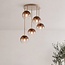 Plafonnier Carat avec verre ombré - beige