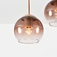 Plafonnier Carat avec verre ombré - beige