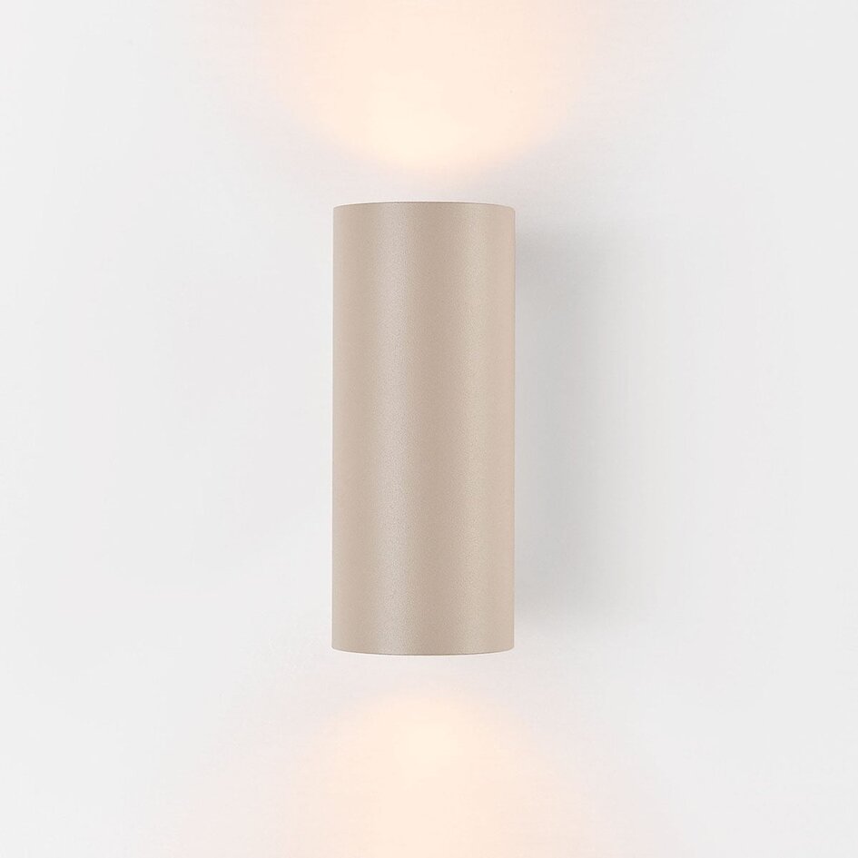 Applique murale Brunio up & down - beige sable