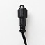 Guirlandes stalactite connectables | à partir de 3 mètres | 114 LEDs | blanc chaud avec clignotement | caoutchouc