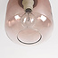 Plafonnier Soli beige avec verre ombré