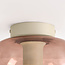 Plafonnier Soli beige avec verre ombré