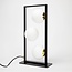 Lampe à poser contemporaine noire - Tris