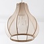Lampe suspendue Japandi Senji - 5-light sand taupe with linen shades
