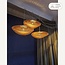 Lampe suspendue en bambou avec abat-jour tressé à la main Ø68 cm - Trama