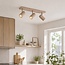 Spot de plafond Tivo avec 3 spots orientables - beige sable IP44