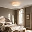 Plafondlamp Jantine met stoffen kap - beige