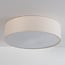 Plafondlamp Jantine met stoffen kap - beige