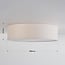 Plafondlamp Jantine met stoffen kap - beige