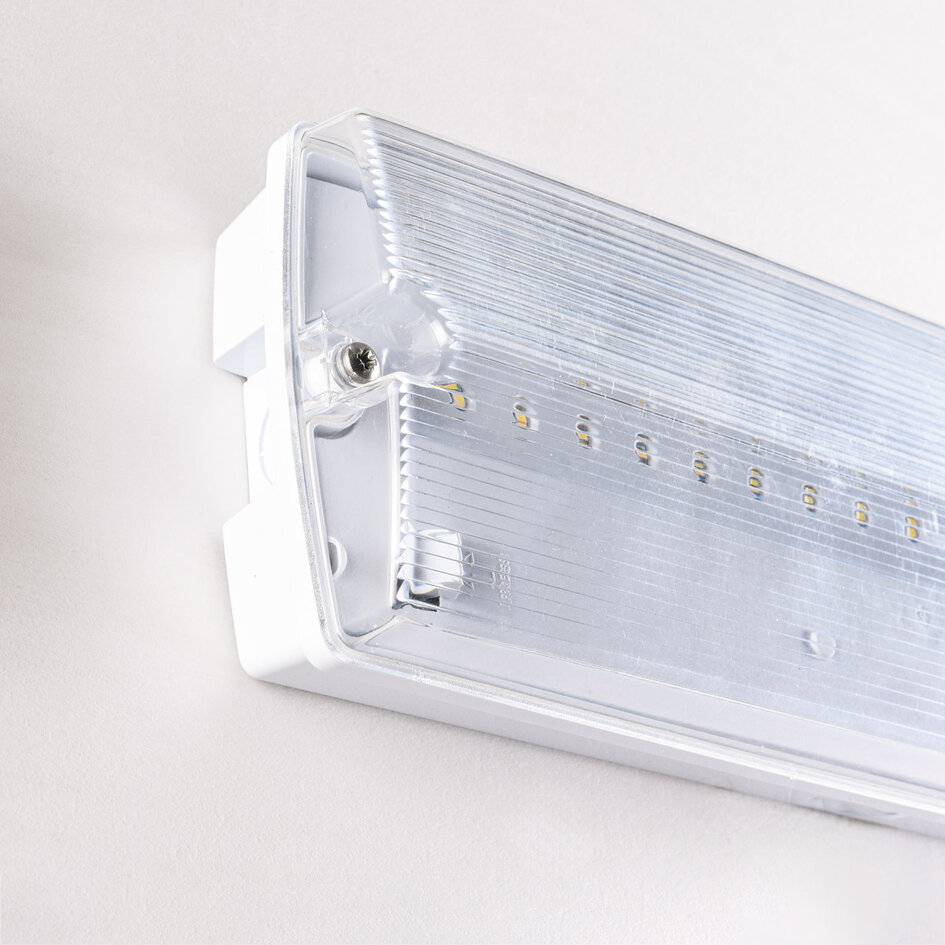 3 watt noodverlichting met transparante kap, OTG-KL serie