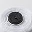 Lampion solaire Soleni - suspension solaire en nylon blanc
