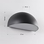 2-lichts buitenwandlamp Azzo - zwart