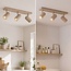 Plafondspot Tivo met 3 draaibare spots - zandbeige IP44