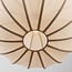 Suspension Stefina avec abat-jour en tissu - beige et taupe