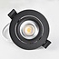 Spot encastrable Siem avec interrupteur CCT - noir