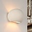 Wabi Sabi wandlamp Bolia van cement - wit