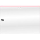 Protective sleeves, opening long side - afm: 213 x 152 mm - Crystal clear ■ per 50pc.