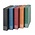 Album ECO (1100) Blau, incl Schutzkassette - 4 Ringe - Abm: 310 x 310 x 55 mm ■ pro Stück